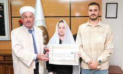 Rus Asıllı Julia, İslam’ın huzuruna Kırşehir’de adım attı