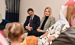 Vali Demiryürek ve eşi, şehit aileleriyle buluştu