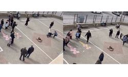 Kırşehir’de Nevruz kutlamasın da düşen öğretmene öğrencilerinden sevgi desteği