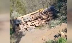 Kamyon Şarampole Uçtu: 1 Ölü