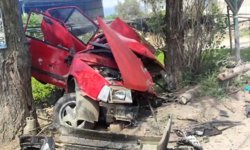 Kontrolden Çıkan Araç Ölüm Getirdi