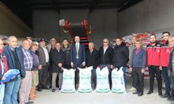 Akpınar’da Çiftçilere Nohut Tohumu Desteği