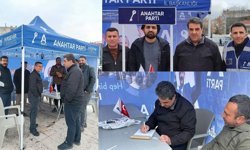 Anahtar Parti Kırşehir Teşkilatı Sahada: “Yağmur Çamur Bize Engel Değil”