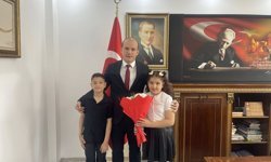 Boztepe’de 23 Nisan coşkusu kaymakamlık makamına taşındı