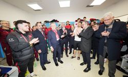 CUMHURBAŞKANIMIZ ERDOĞAN'DAN A MİLLÎ TAKIMIMIZA TEBRİK TELEFONU