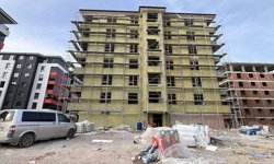 İnşaatta Feci Kaza!