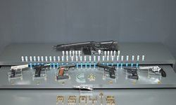 Kırşehir’de şok uygulamada silah ve mühimmat ele geçirildi