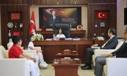 Kaman’da Kaymakamlık koltuğu çocuklara emanet