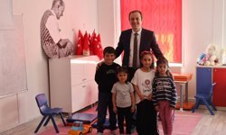 Kaymakam Tok, miniklerle buluştu