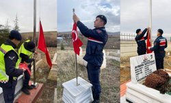 Kırşehir’de Şehit Kabirleri Bakıma Alındı