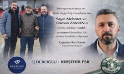 Kırşehirspor’dan sezon sonu teşekkür mesajı