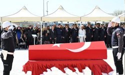 Kırşehir Emniyet Teşkilatı acı kaybını uğurladı