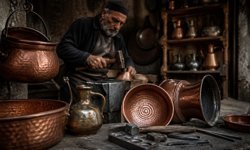 Kırşehir’de bakırcılığın çekiç sesleri susuyor!