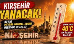 Kırşehir Yanacak: Termometreler 40°C’yi Aşacak!