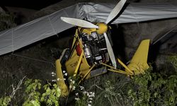 Son Dakika! Microlight Acil İniş Yaptı: 2 Yaralı