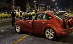 Ağaca Çarpan Araç Takla Attı: 1 Kişi Yaralı