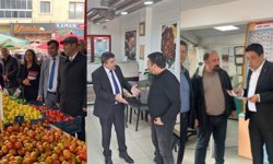 “Bizim Yerimiz Salonlar Değil, Halkın Yanıdır”: CHP Kaman’da Esnafın Nabzını Tuttu