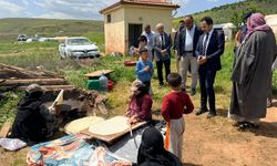 Çiçekdağı’nda mevsimlik işçilere moral ziyareti