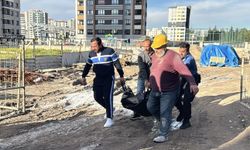 İnşaattan Düşen Mermer Can Aldı