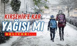 Kırşehir'e kar yağışı mı geliyor? Hangi günler Kırşehir'de yağış bekleniyor?
