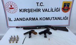 Kırşehir’de Baskın: Evden Cephanelik Çıktı