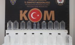 Kırşehir’de Durdurulan Araçta Litrelerce Kaçak Alkol Çıktı