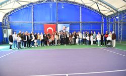 Kırşehir’de tenis şöleni sona erdi