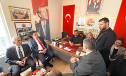 CHP Heyetinden Sıdıklı Köyleri Derneğine ziyaret