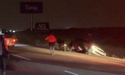 Yolda Çarpışan Otomobillerde Can Pazarı: 2 Yaralı