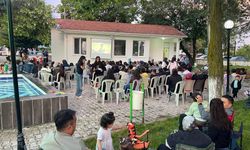 Boztepe’de Açık Hava Sineması Etkinliğine Yoğun İlgi