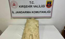 Kırşehir'de Tarihi Eser Operasyonu: Roma Dönemine Ait Mezar Taşı Ele Geçirildi
