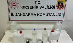 Kırşehir'de Operasyon! Litrelerce Kaçak Alkol Ele Geçirildi