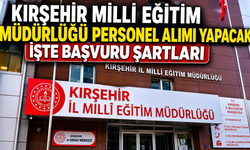Kırşehir'de Personel Alımı Başladı!
