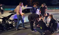 Motosiklet Sürücüsü Ölümden Döndü