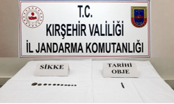 Kırşehir’den Ankara’ya götürülmek istenen eserler yakalandı