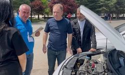 Kırşehir'de Direksiyon Sınavında Yakın Takip! İl Müdürü Gülşen Sahaya İndi