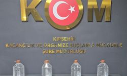 Kırşehir'de 20 litre etil alkol ele geçirildi