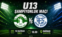 U13 gençler Ligi’nde final heyecanı