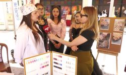 Kırşehir’de genç kuaförlerden AHİFEST’te uygulamalı gösterim