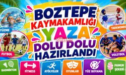 Boztepe'de Yaz Tatili Dolu Dolu Geçecek! Şenlik, Spor ve Eğlence Bir Arada
