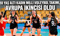 18 Yaş Altı Kadın Milli Voleybol Takımı, Avrupa ikincisi oldu