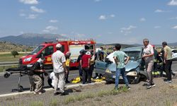 Araçlar Hurdaya Döndü! Kazada 1'i Ağır 5 Yaralı