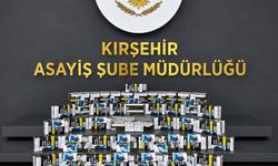 Kırşehir’de 460 paket doldurulmuş makaron ele geçirildi