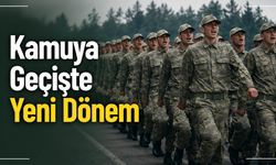 Kırşehir'de Kamu Hayali Kuran Sözleşmeli Erbaş ve Erlere Yeni Fırsat