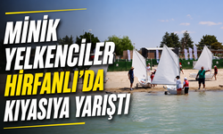 Bozkırda yelken heyecanı yaşandı