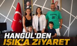 Erdem Hangül ve eşinden Sultan Işık'a nezaket ziyareti