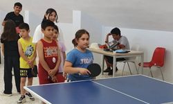 Mucur'da masa tenisine ilgi her geçen gün artıyor