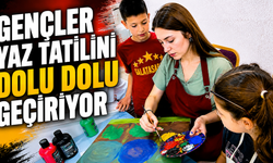 Gençler Yaz Tatilini dolu dolu geçiriyor
