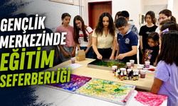 Kırşehir Gençlik Merkezi'nde atölyeler dolu dolu geçiyor