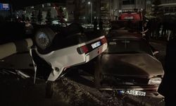 Kontrolden Çıkan Araçlar Çarpıştı: 6 Kişi Birden Yaralandı!